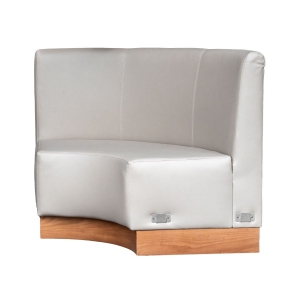 Sofá Booth (Encosto Maior) - Freijó