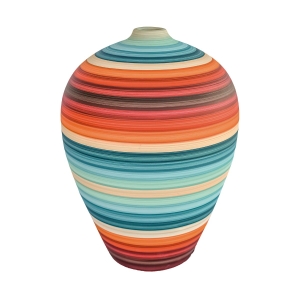 Vaso Bojudo decorativo de cerâmica - Uyuni Fosco