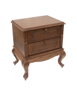 Mesa de Cabeceira Flor de Lis - Freijó