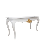 Aparador Provençal Lavanda M - 1,5m - Branco com Dourado Soléil