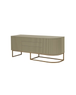 Aparador Miami - Arizona com Detalhes Dourado Soleil