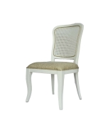 Cadeira Louis XV Palha - Branco