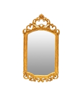 Espelho Chateau Retangular - Dourado Envelhecido