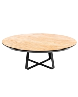 Mesa Apoio Contemporâneo Tátio 900 - Lâmina Natural