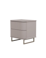 Mesa de Cabeceira Miami - Fendi Nouveau com Detalhes Fendi Lumiére
