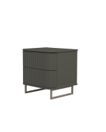 Mesa de Cabeceira Miami - Kansas com Detalhes Fendi Lumiére
