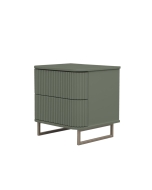 Mesa de Cabeceira Miami - Toscana com Detalhes Fendi Lumiere