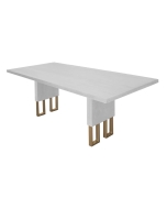 Mesa De Jantar Retangular Branca