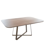 Mesa Tátio Retangular 1800 - Lâmina Carvalho