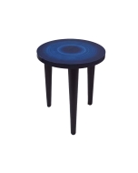 Mesa de Apoio Torneada P - Aurora Boreal Alto Brilho