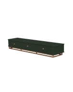 Rack Curve G - Verde Oliva Com Detalhes Dourado Soleil