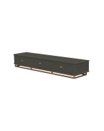 Rack Curve G - Kansas c/ Detalhes Dourado Soleil