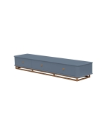 Rack Curve G - Blue c/ Detalhes Dourado Soleil