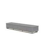 Rack Curve G - Cinza Claire c/ Detalhes Fendi Lumiere