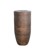 Vaso de Jardim em Fibra Tulipa - Ouro Fosco