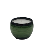 Vaso Vela Casca de Ovo decorativo em Cerâmica Carolina Haveroth – Amazônia Alto Brilho