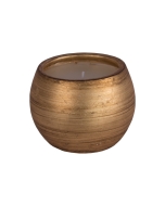 Vela Casca de Ovo G Carolina Haveroth - Fosco - Dourado Envelhecido