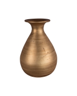 Vaso Bojudo M Carolina Haveroth - Fosco - Dourado Envelhecido