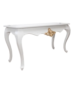 Aparador Provençal Lavanda G - Branco com Dourado Soléil