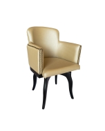 Cadeira Giratória New Pure c/ Tachas - Preto