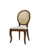 Cadeira Delicate Assento MDF Com palha - Empilhar
