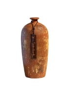 Vaso Garrafa Decorativo em Cerâmica Carolina Haveroth - Michelângelo Fosco