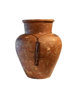 Vaso Cachepô Grande Liso Decorativo em Cerâmica - Michelângelo Fosco