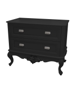 Cômoda Lavanda - Preto