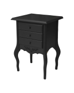 Mesa de Cabeceira Bourbon - Preto