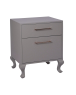 Mesa de Cabeceira Harmonie - Cinza Claire