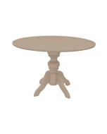 Mesa de Jantar Redonda Slim Munique - Fendi Nouveau