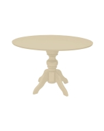 Mesa Munique Slim Redonda 1,20m - Off White