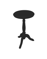 Mesa de Apoio Clássica G - Preto