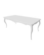 Mesa de Jantar Vintage - Branca