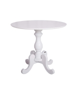 Mesa de Apoio Clássica Laqueada Branca