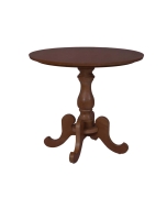 Mesa de Apoio Redonda Amadeirada Aile - Freijó