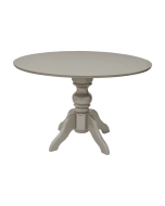 Mesa de Jantar Redonda Slim Munique - 4 Lugares - 1,20m - Fendi Lumiére