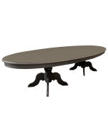 Mesa Oval Pés Torneados 10 Lugares Elegance - Kansas