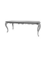 Mesa de Jantar Provençal Lavanda 6 Lugares - 1,53m - Cinza Claire