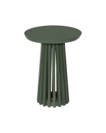 Mesa Ripada Lateral de Apoio Zuli Taís Puntel - Verde Oliva