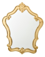 Espelho Provençal Dourado Envelhecido