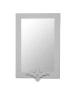 Espelho Lavanda Retangular - Cinza Claire