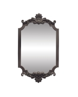 Espelho Lavanda Fresado e Entalhado - Cinza Claire